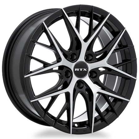 Rtx Alloy Wheel, Valkyrie 20x8.5 5x114.3 ET38 CB73.1 Gloss Black Machined 083035